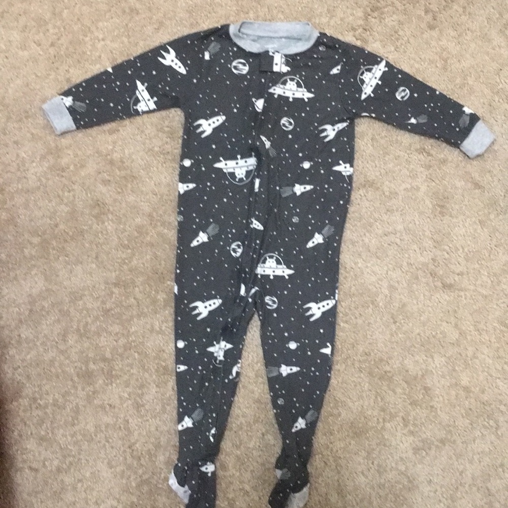 Boys 2T space pajamas.